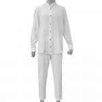 Müslin Takım Umre Kıyafeti Beyaz